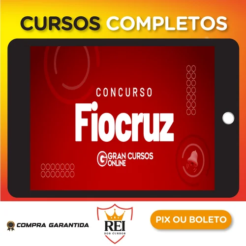 FIOCRUZ - Tecnologista em Saúde Pública - Serviço Social 2023 (Pós-Edital) - Gran Cursos Online