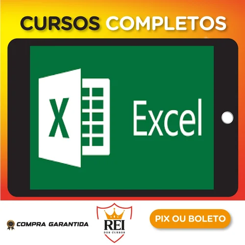 Excel Básico Avançado 5 Cursos: Formação Especialista - Jilson Rodrigues