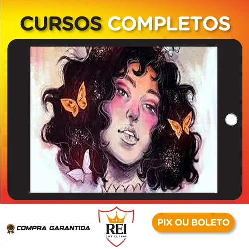 Técnicas de Ilustração Digital - Mary Cagnin