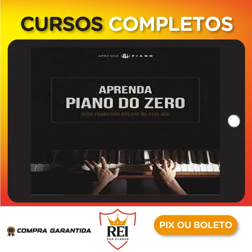Aprenda Piano Do Zero: Método Simples - Jonathan Alex