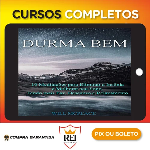 Durma Bem 10 Meditações Guiadas - Will McPeace