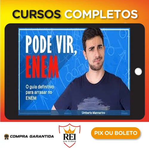 Pode Vir, Enem: O Guia Definitivo para Arrasar no ENEM - Umberto Mannarino